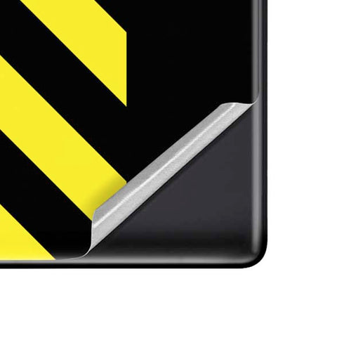 Black and Yellow Stripes Google Pixel 6 Skin